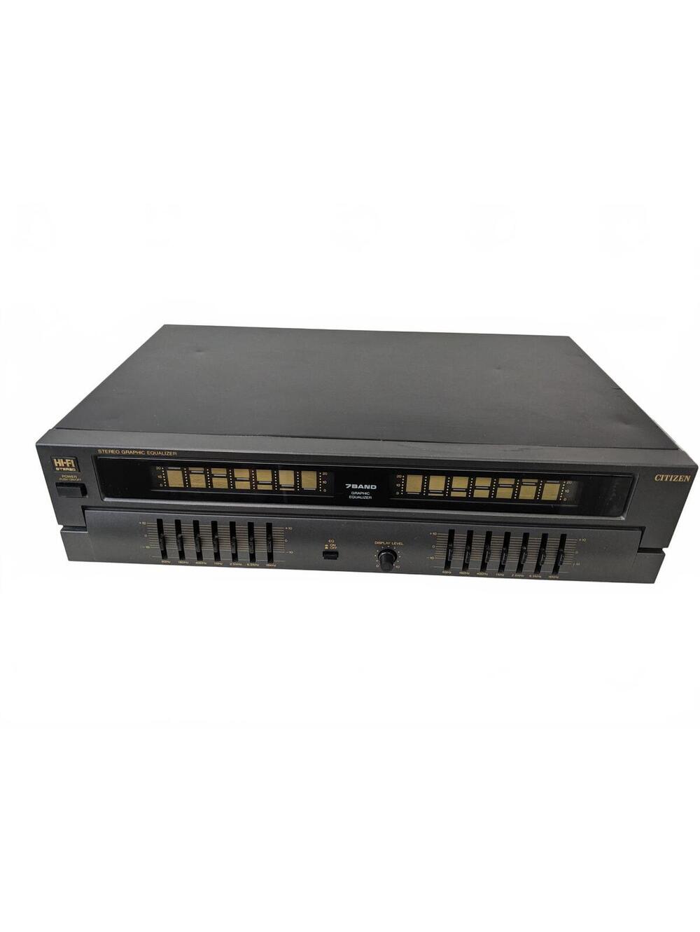 Citizen JS6071Q Stereo Graphic Equalizer S. Korea 7-Band Dual Spectrum Display